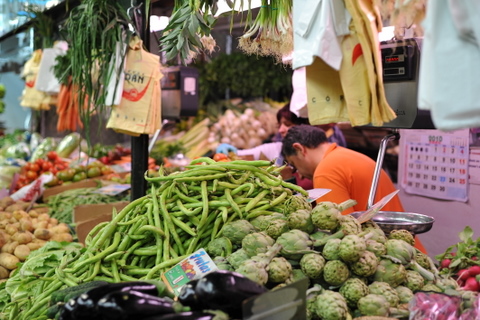 Murcia The Veronicas Market, a treasure trove of scents and colours